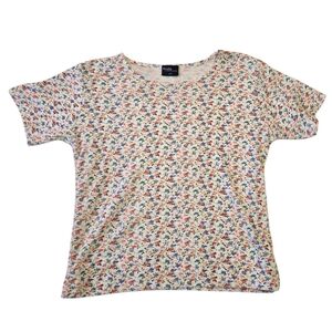 2 for $10 Vintage Truly Floral T-Shirt Small